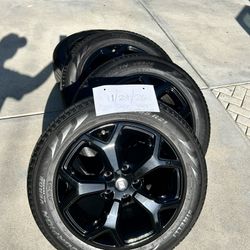 ** RARE** 21" Rivian  R1T R1S Factory OEM original wheels satin black & tires