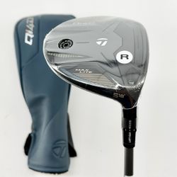 TaylorMade Qi4D Max Lite 5 Wood 18°  - REAX 45g R Flex Shaft - GP Tour Wrap