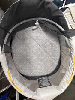 Evenflo Pivot Xpand Modular Bassinet Carrycot w/ Canopy Mesh Frame Gray/Black