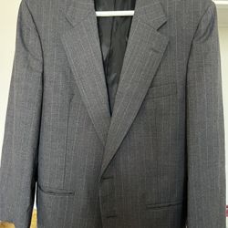 Burberry Liberty House pinstripe vintage suit with slacks