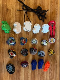 Beyblades and Stadium