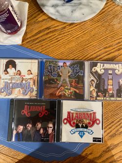 Lot of 5 sealed Alabama Country Music CD’s
