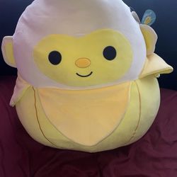 24” Banana Monkey Squishmallow Plush – BNWT