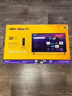 Hiro 32in. TV ( $60 ) New in Box