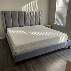 King Mattress and Bed Frame