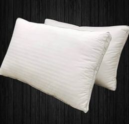 white pillows