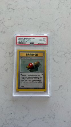Pokemon 1999 1st edition Pokemon flute psa 8