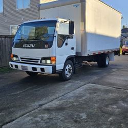 1996 Isuzu Npr Box Truck With Lift Gate