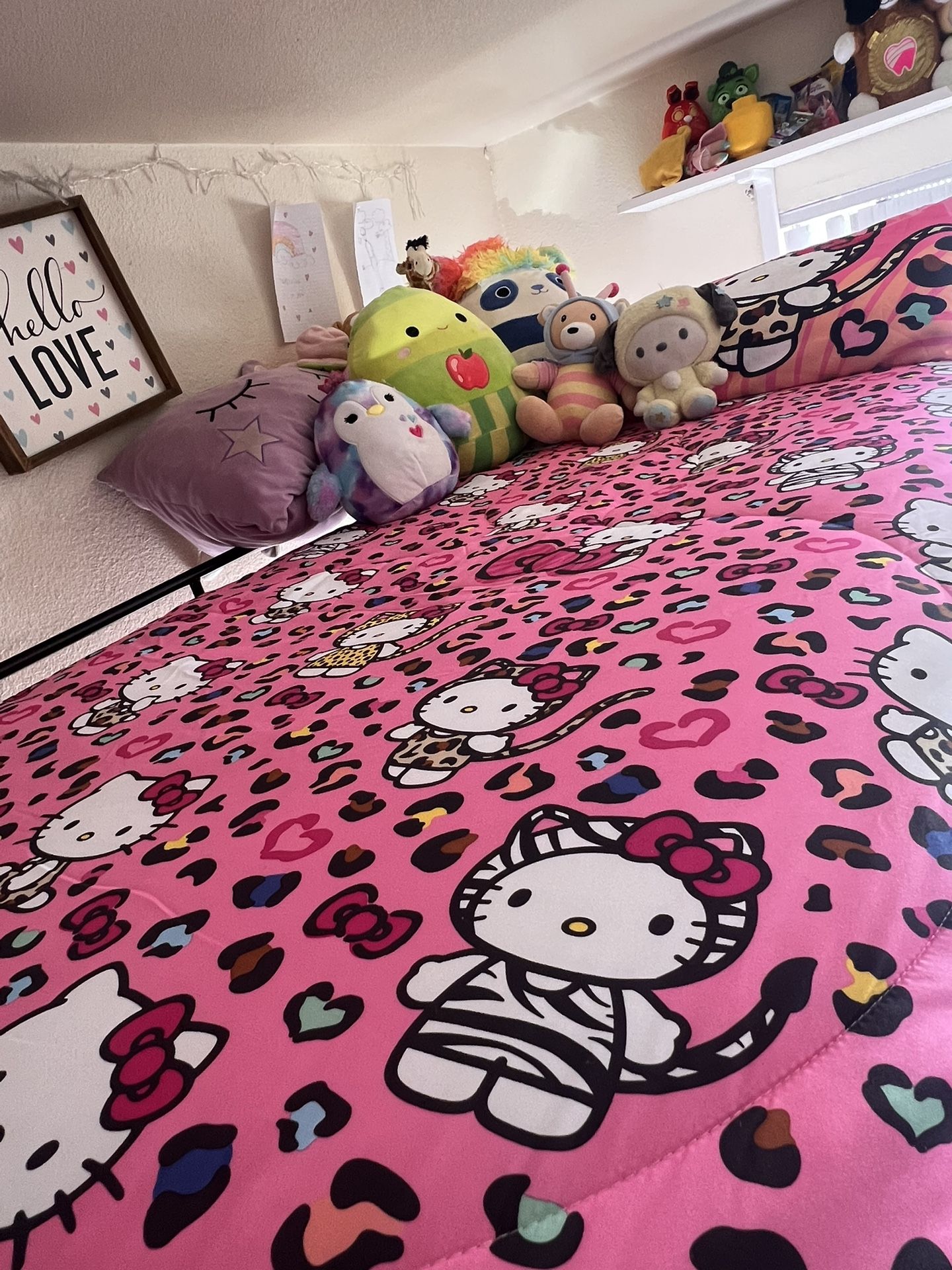 Hello Kitty Twin Quilt