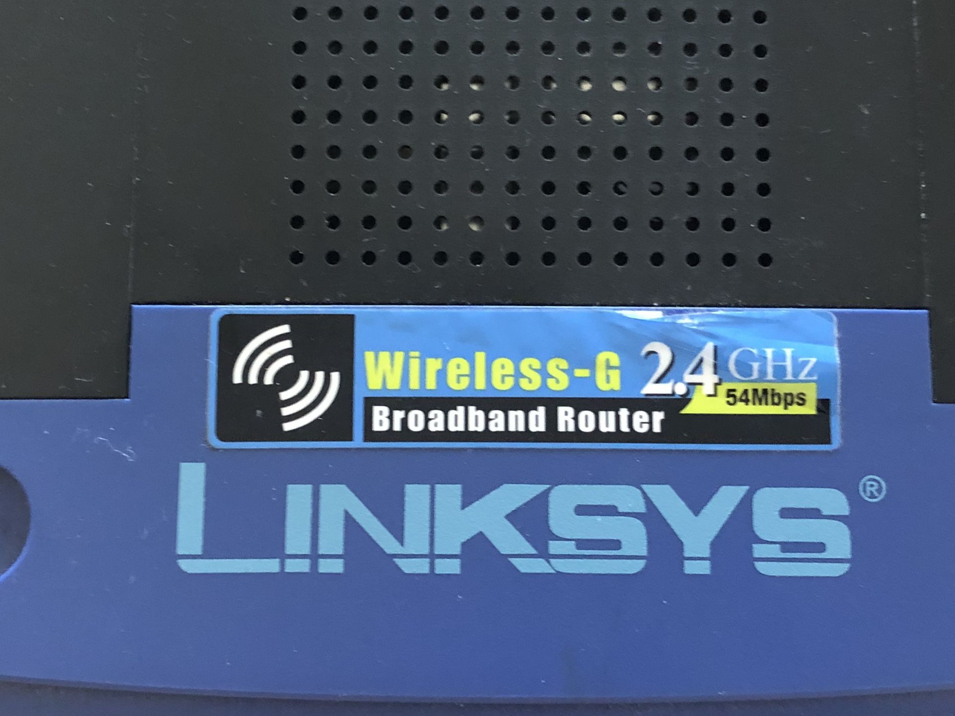 Linksys Wrt54g 4 Port Router