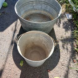Galvanized Buckets