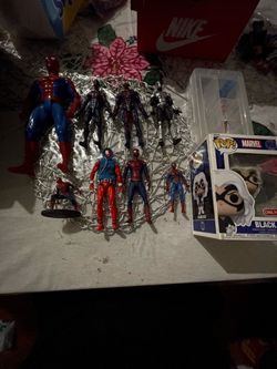 Spiderman action figures