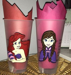 Ariel & Anna Cups