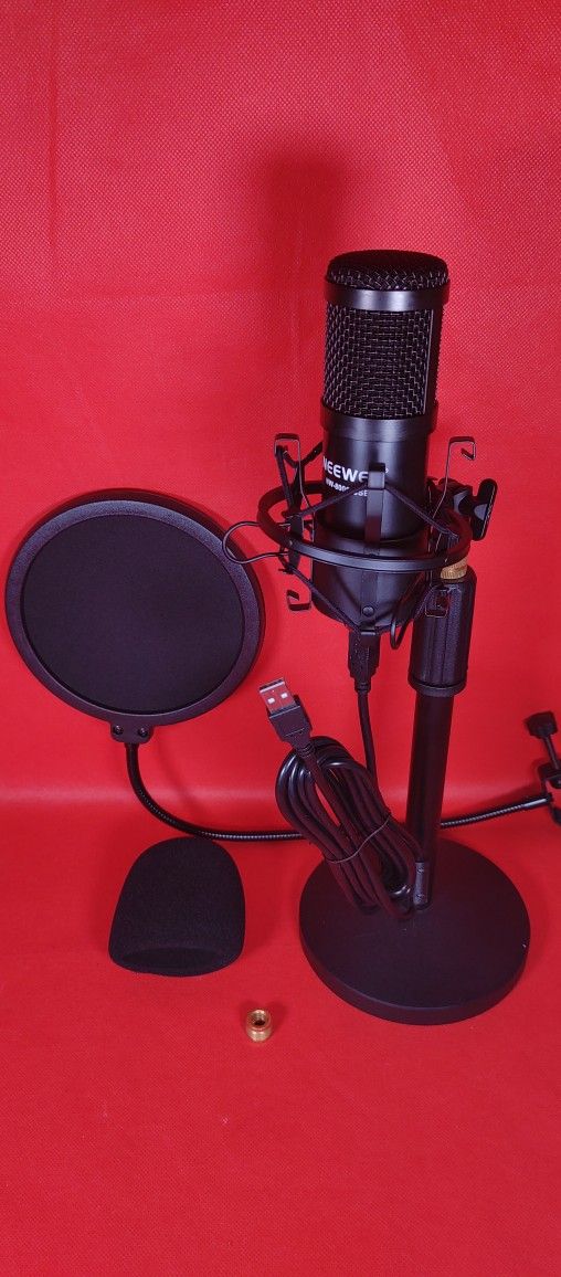 Pro Home Studio USB Microphone Kit + Aluminum Case + Brand New Unused TRADES WELCOME