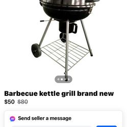 Barbecue kettle grill brand new