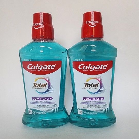 2 Colgate Mouthwash Gum Health 16.9oz