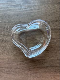 Tiffany & Co. Elsa Peretti Glass Heart Box