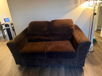Brown sofa
