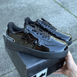 Bapesta x MF DOOM (Black Dusk) Concept Bape Sneakers - Size 11.5 New