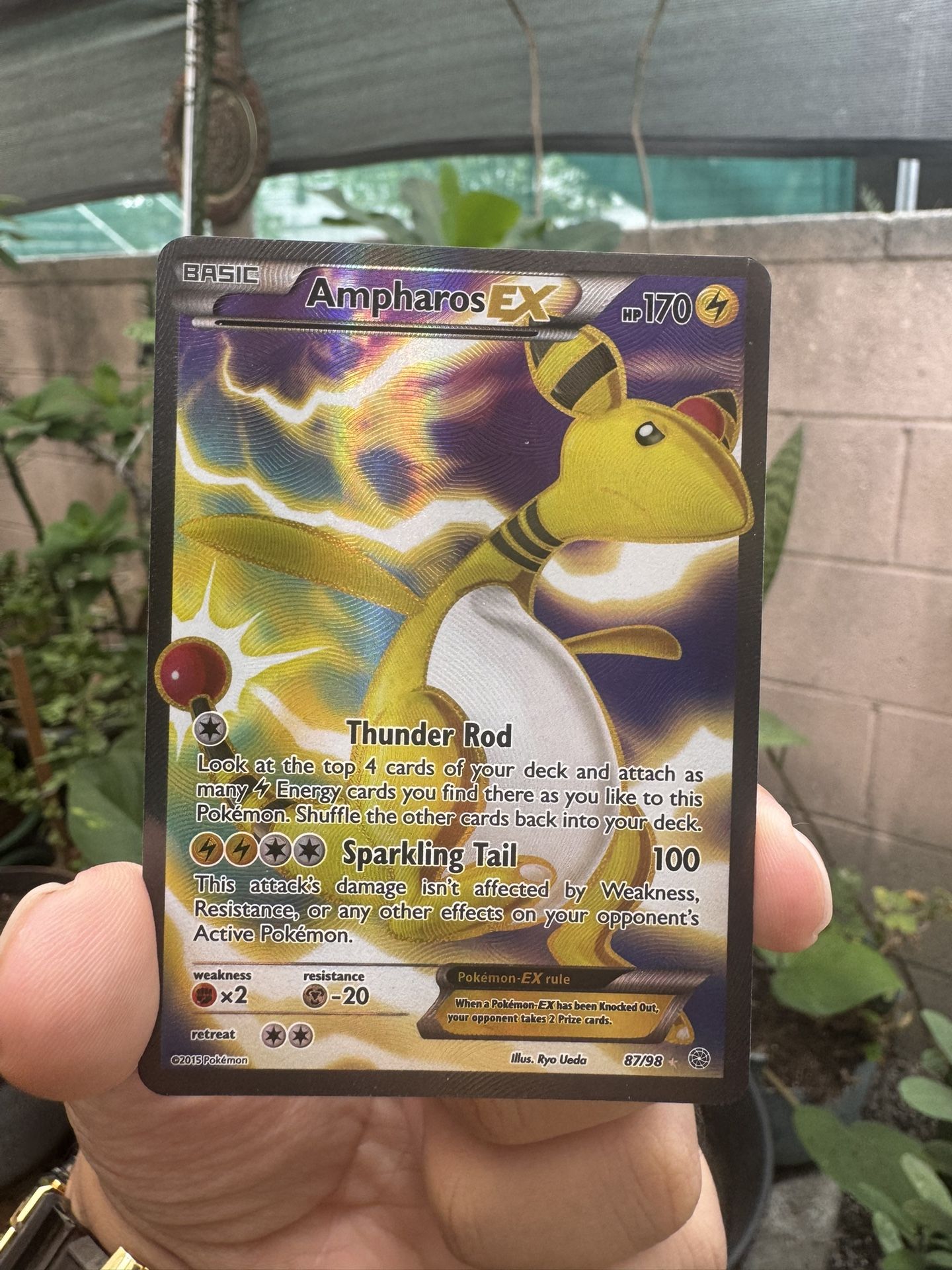 Pokemon Cards/Singles - Ampharos EX