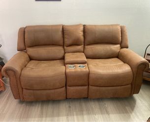 Micro Fiber Comfy Reclining Sofa