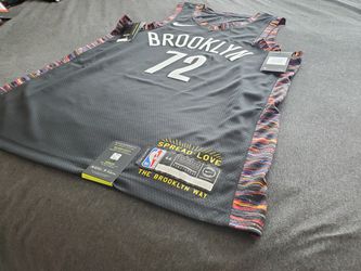 Nike NBA Brooklyn Nets Bed-Stuy #72 Biggie Home Jersey [CU0192-100] Size:  56-XXL