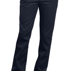 Dickies Women's Blue Flex Slim Fit Work Pants