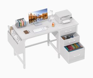 White Classy Desk