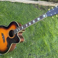 Crafter acoustic/electric guitar 