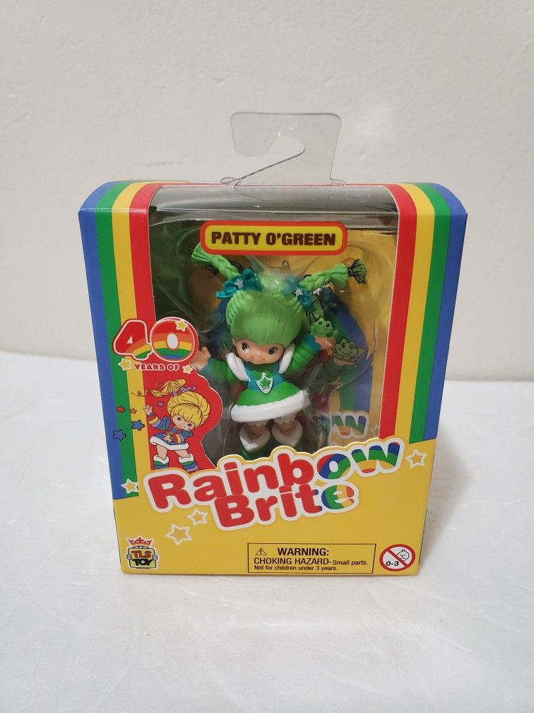 Rainbow Brite 40th Anniversary Series 2 Patty O'Green 2.5-inch CheeBee Figure