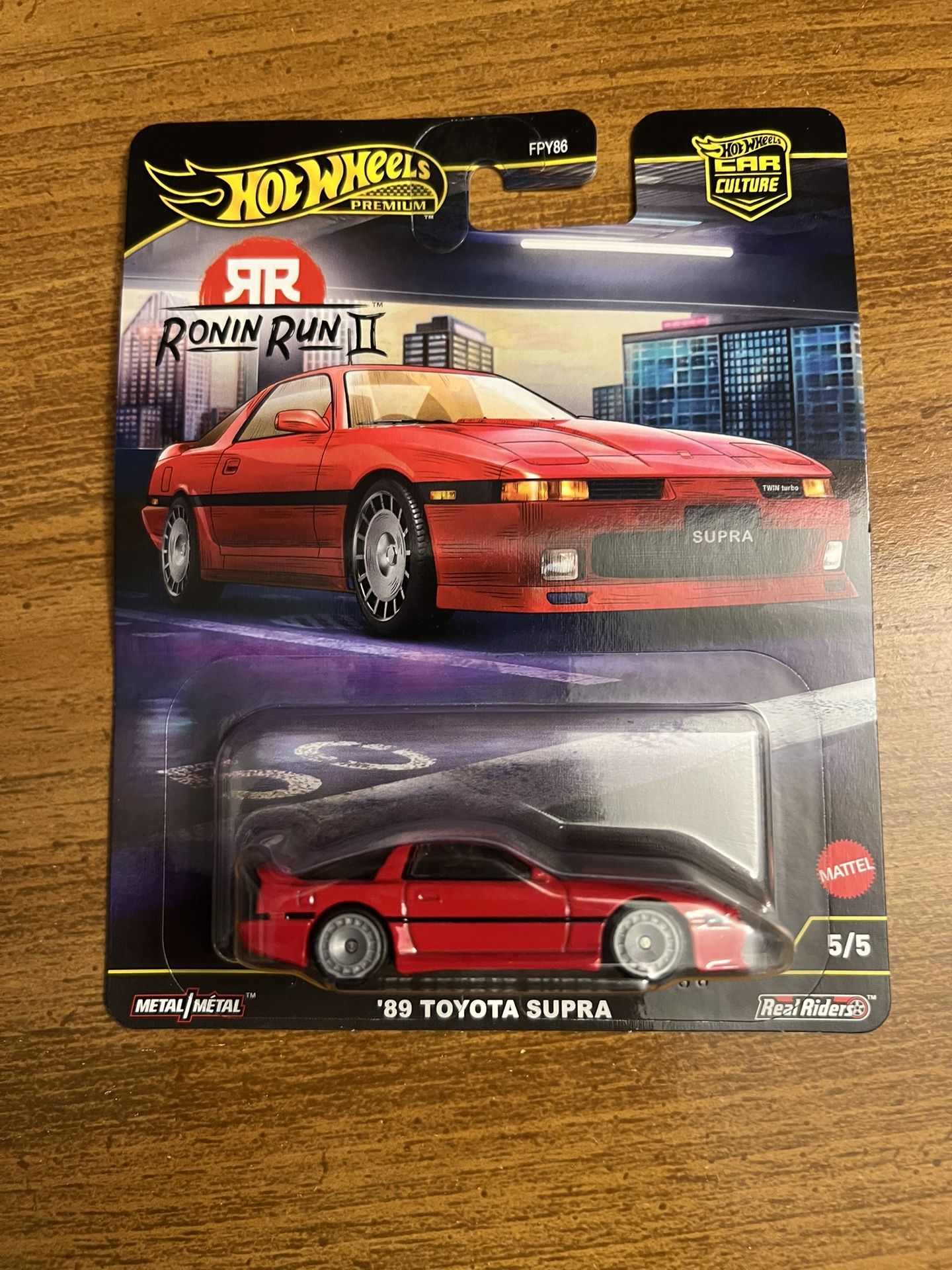 Hot Wheels Premium ‘89 Supra – Brand New | Ronin Run II