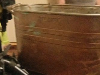 Copper Washtub