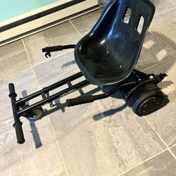 Hover Board With Cart Attachment 