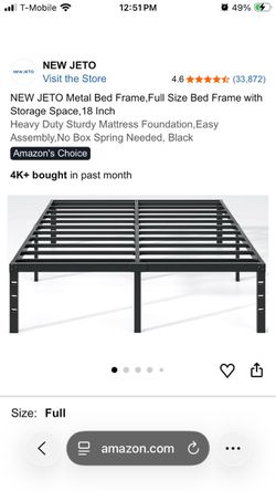 full size bed frame
