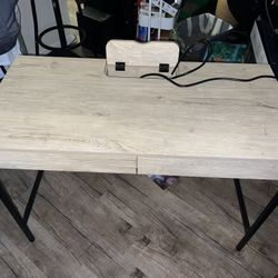 Threshold Desk Oak Wood Color