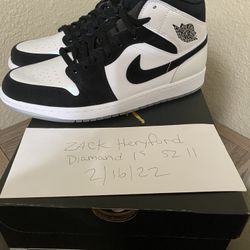 Jordan 1 Diamond And AF1 Luxe Bundle 