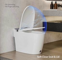 CASTA DIVA CD-W10V – Non-Electric Bidet Toilet with Air-Assisted Flush & Self-Cleaning Nozzles