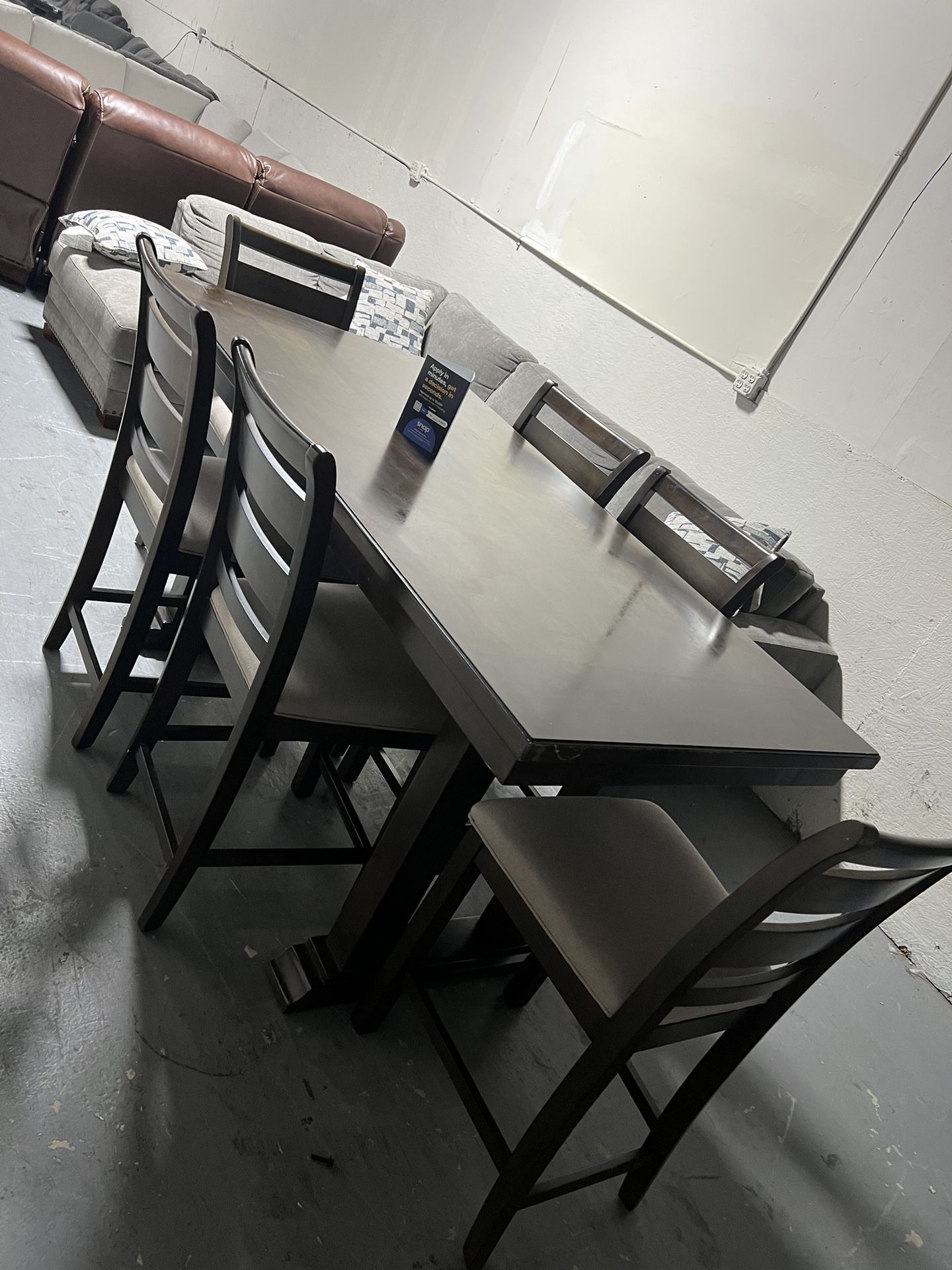 Adams 7 piece counter height Dining table