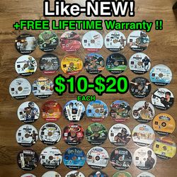 🎮 Like-NEW PS2 Video Game Disc Lot Various Titles 🔥
