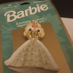 Barbie Holiday Pin.
