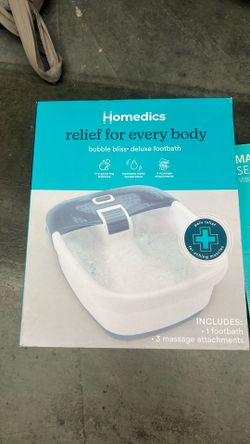 Bubble foot bath $10