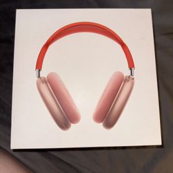 Apple Pro max headphones Pink 