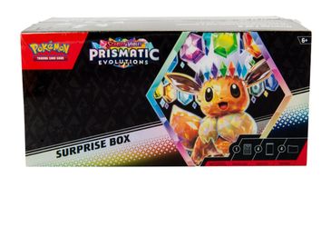 Brand New And Sealed Pokemon Trading Card Games Scarlett & Violet 8.5 Prismatic Evolutions Surprise Box