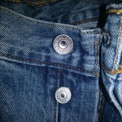 Levi's 501 button jeans men's