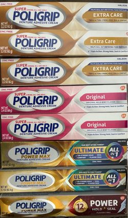 8 New Tubes of Polygrip