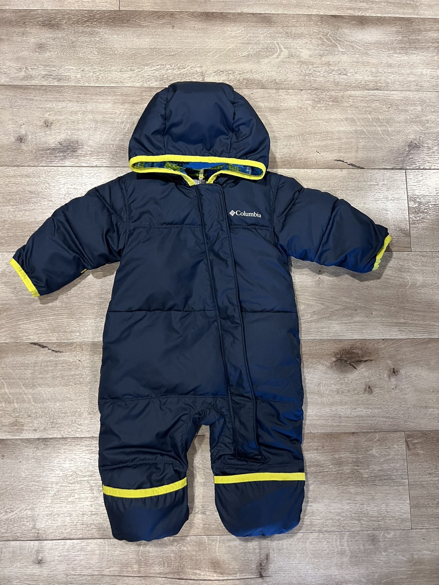 Columbia Infant Coverall Snowsuit Jacket, 3-6 months, Quilted Out, Thermal In