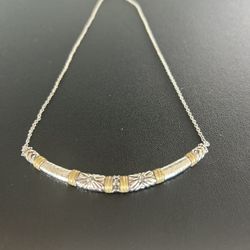 SILPADA Sterling Silver "Canyon Dreams" Necklace 