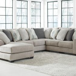 Ardsley Pewter LAF Sectional

