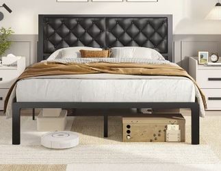 Brand New Black Full Size Bed Frame 