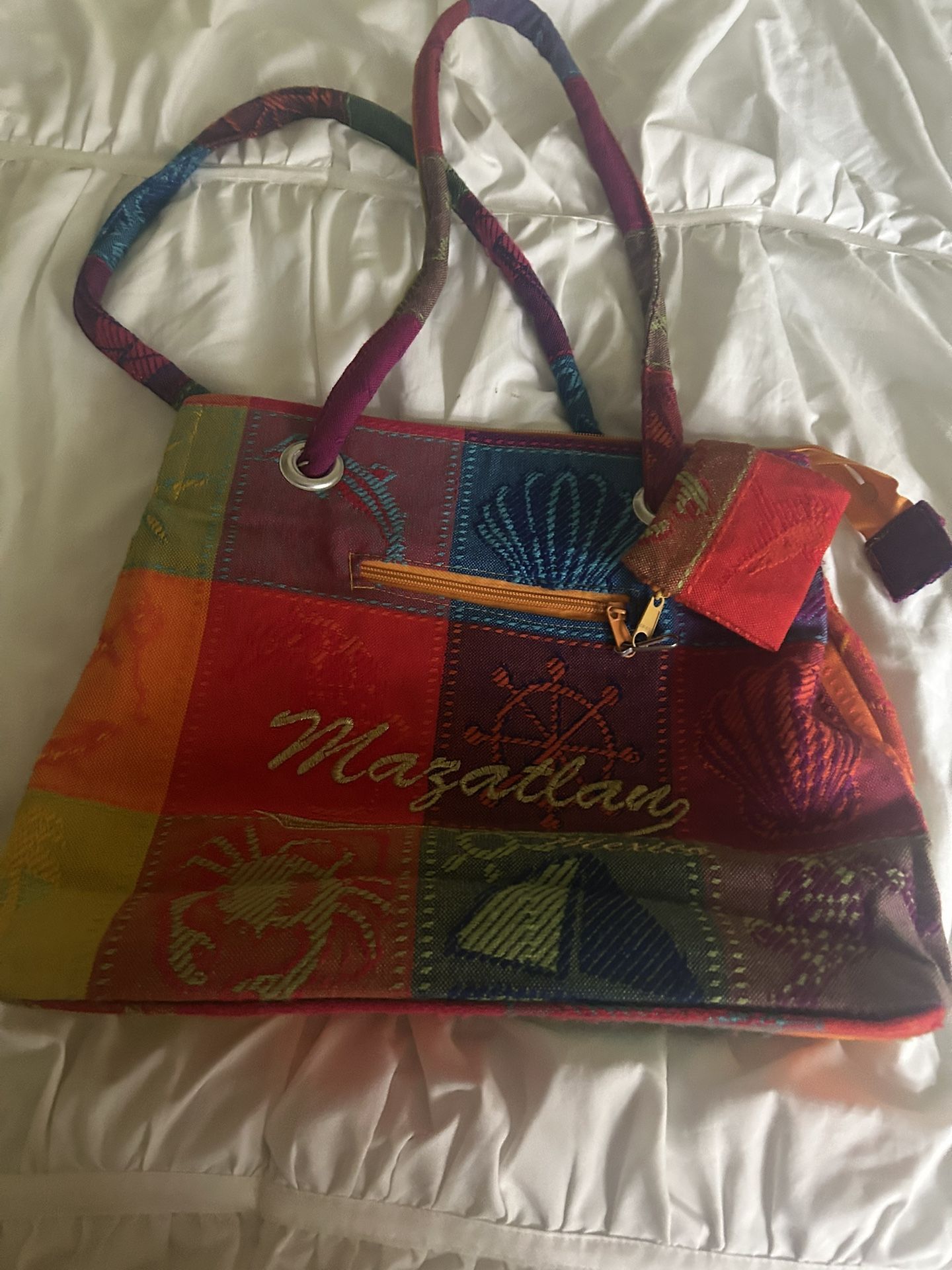 Two Beautiful Artisanal Handmade Tote Bag